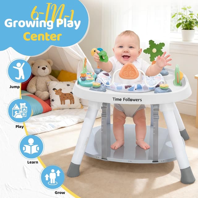 Detalle 2 de Time Followers 6-in-1 Baby Activity Center