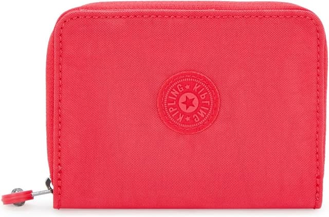 Detalle 2 de Kipling Money Love Billetera Mediana Metallic Glow, Plata