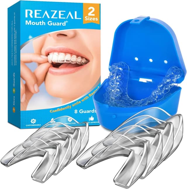 Detalle 2 de Mouth Guard Moldable Nighttime Teeth Protector 4 pack 🦷