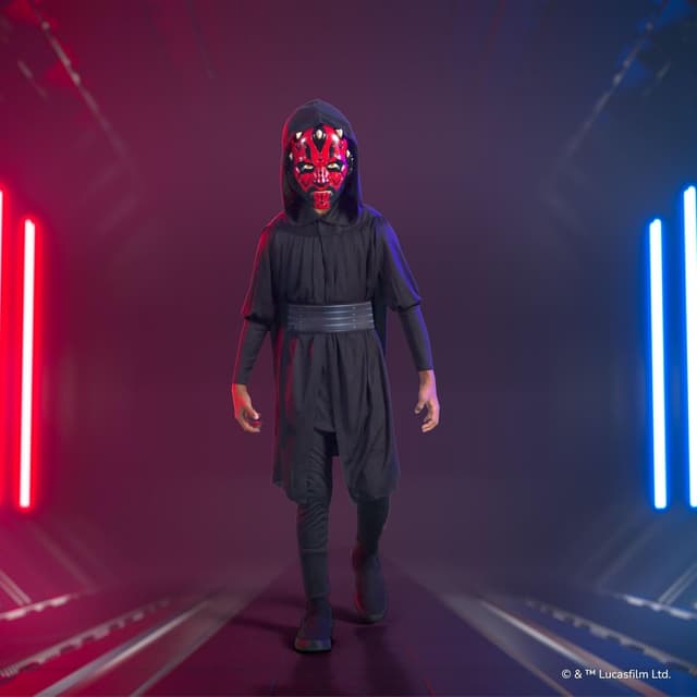 Thumbnail 6 de Star Wars Darth Maul Youth Halloween Costume 🎭