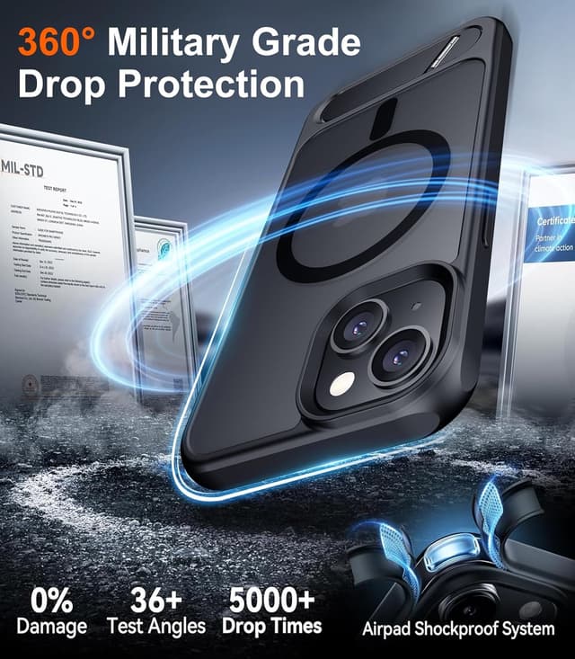 Thumbnail 3 de Temdan Magnetic Case for iPhone 13/14 6.1" 📱