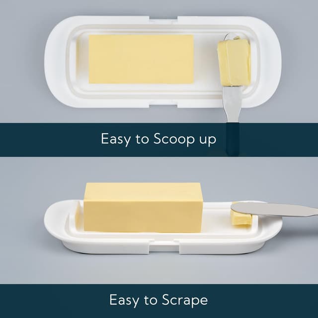 Thumbnail 5 de KITCHENDAO One-handed Butter Dish 🧈