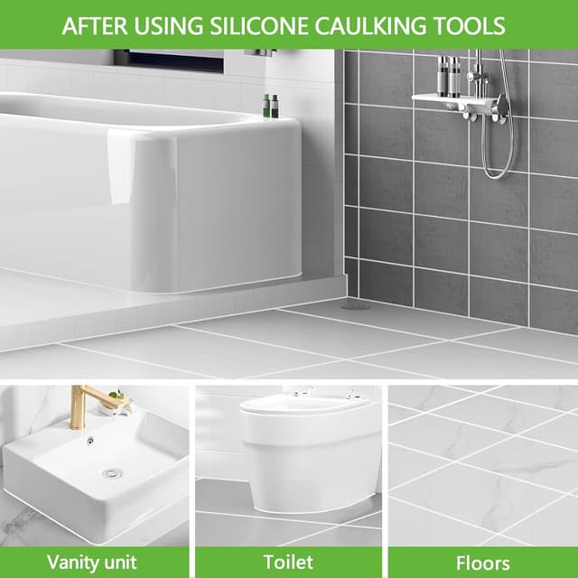 Thumbnail 5 de Caulking Tool 3 in 1 Sealant Finishing Tool ⌛📏