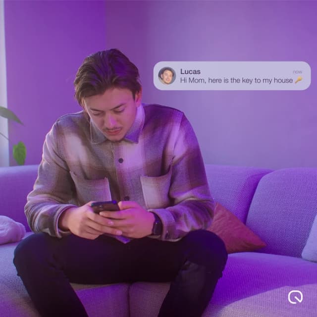 Thumbnail 14 de LOQED Touch Smart Lock Smart-Schloss mit AA