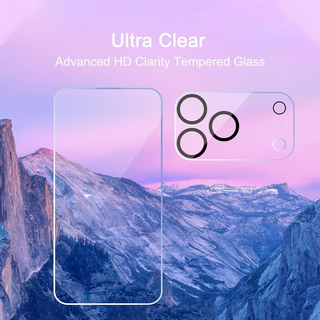 Detalle de Ailun iPhone 17 Pro Max 3 Pack Screen Protector