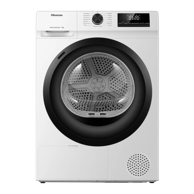 Detalle de Hisense DHQE800BW2 secadora 8 kg