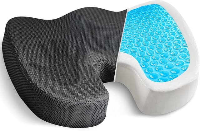 Detalle de EcoNour Comfortable Donut Pillow Seat Cushion with U-shaped design for pressure relief