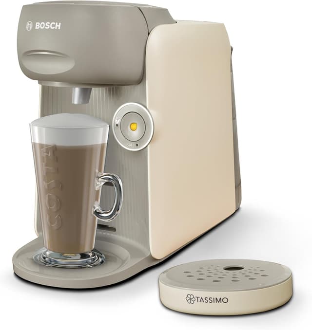 Detalle de Tassimo by Bosch Finesse Friendly Pod Coffee Machine Cream TAS167PGB with INTELLIBREW and IntensityBoost