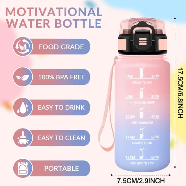 Thumbnail 2 de HoneyHolly Botella Agua 500 ml para niños 📣