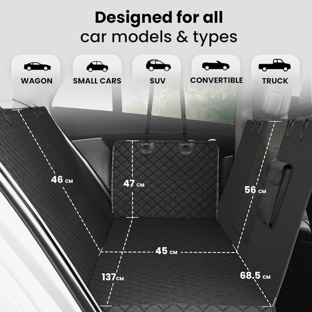 Thumbnail 2 de Naloo's World Funda para Asiento Trasero 147x137 cm