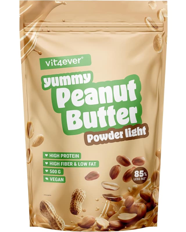 Imagen de Vit4ever Erdnussbutter Light Pulver 500 g 🍯? en OfertitasTOP