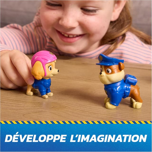 Detalle de Coffret cadeau Paw Patrol Pat Patrouille Search & Rescue – 7 figurines à collectionner