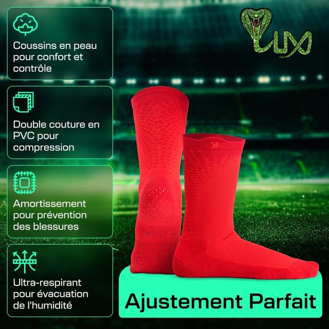 Thumbnail 5 de Lux V2 Chaussettes de football antidérapantes GripArray™