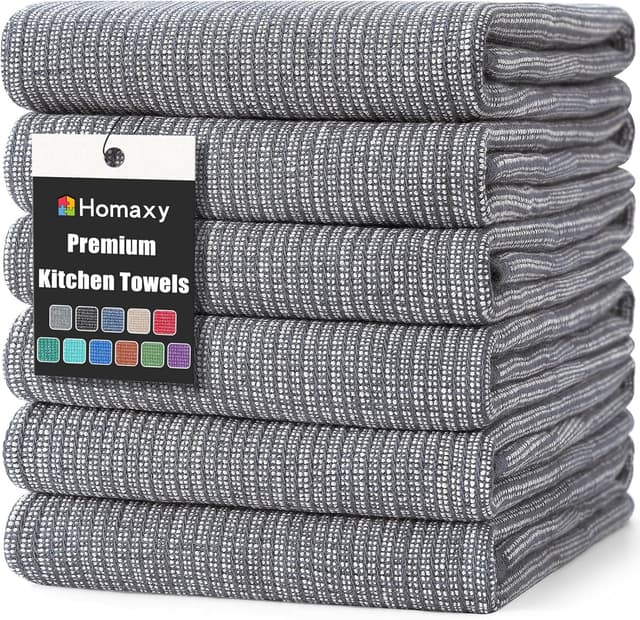 Imagen de Homaxy Premium Kitchen Towels 18x28 in en OfertitasTOP