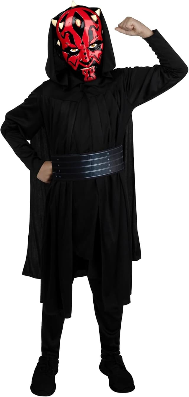 Thumbnail 1 de Star Wars Darth Maul Youth Halloween Costume 🎭