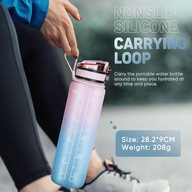 Detalle de FULDENT Trinkflasche 1 l für Sport