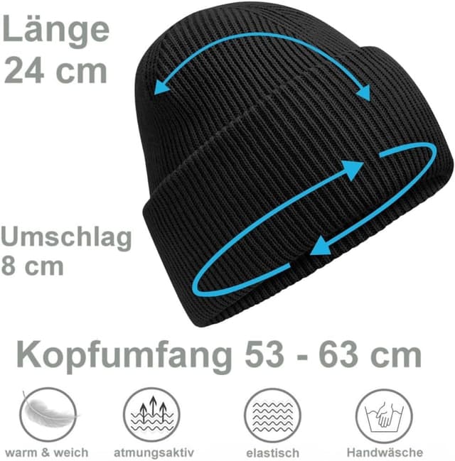 Thumbnail 3 de Hatstar Warme Beanie Mütze Unisex