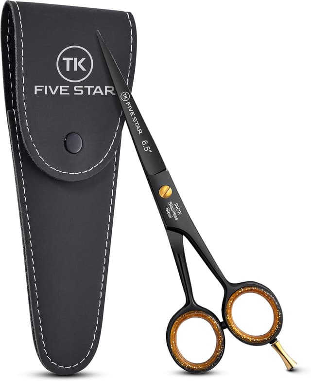 Detalle de TK FIVE STAR Midnight Premium 6,5'' Haarschere