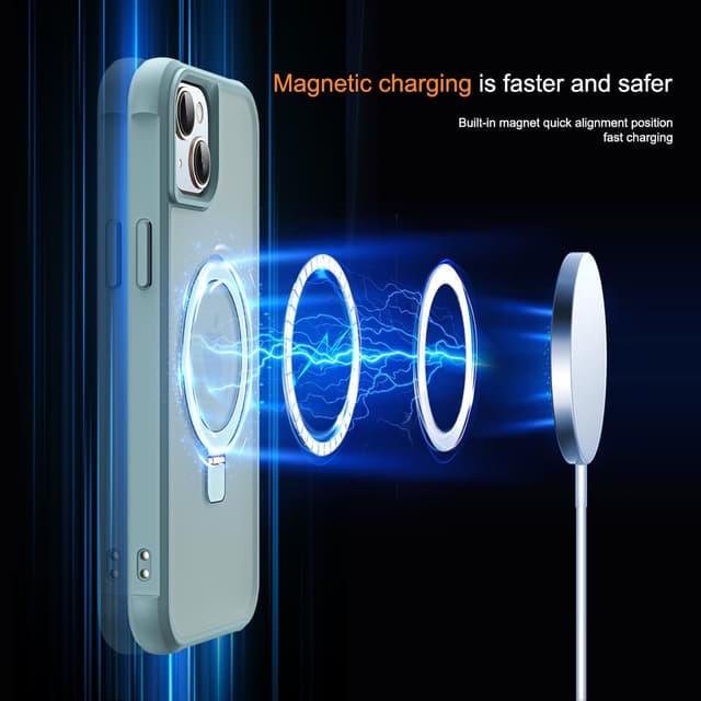 Detalle de Skylmw iPhone 13 14 case with Mag-Safe stand