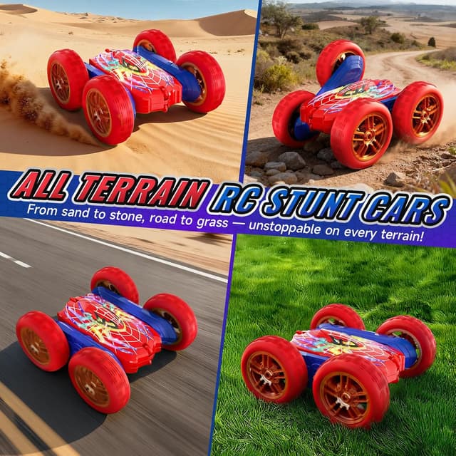 Detalle de Mirthigig 2.4Ghz 4WD RC stunt car toy