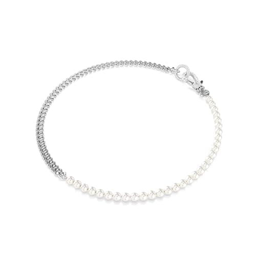 Detalle 2 de Swarovski Dextera Collar pavé con perla blanca 💍