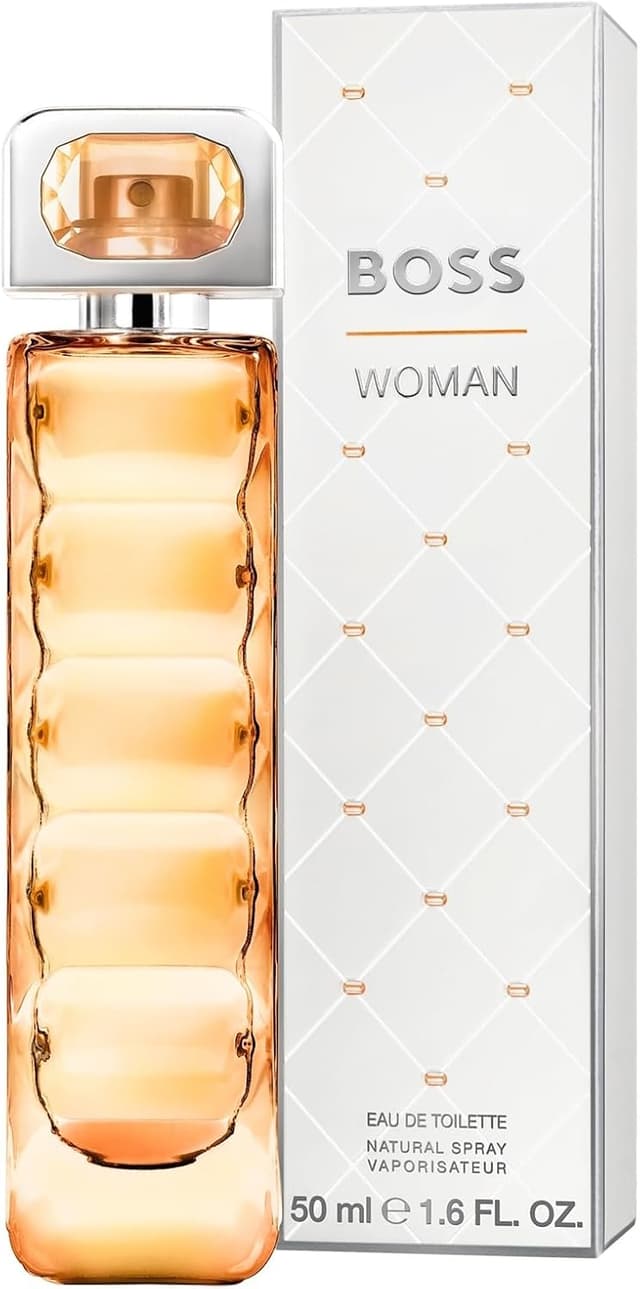 Detalle de Boss Orange Eau de Parfum da donna 50 ml: mela, bergamotto e vaniglia cremosa