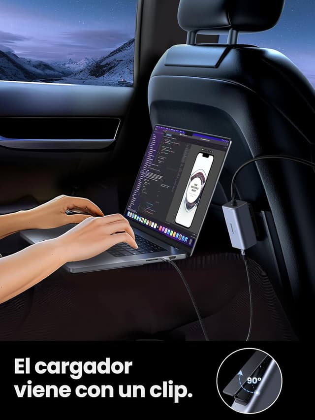 Thumbnail 8 de UGREEN Cargador Coche 150W ⚡ Carga Rápida con 4 Puertos