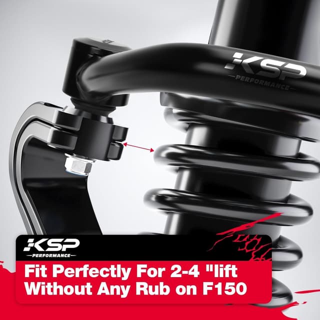 Thumbnail 4 de KSP V2.0 Upper Control Arm Suspension Kit 2" lift