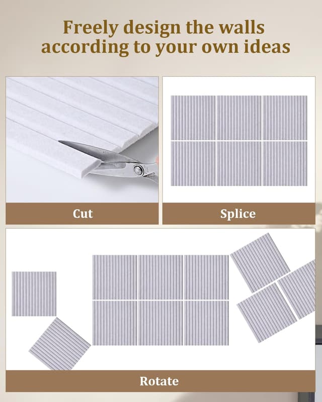 Detalle 2 de rokeblau Custom Large Cork Board by Size & Color (Beige, 120x80 cm) – Anti-Drilling Felt Bulletin Board