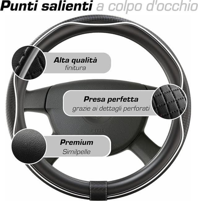 Detalle de Upgrade4cars coprivolante auto, 37-38 cm