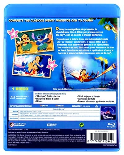 Detalle 2 de Lilo y Stitch — Película animada 🎬