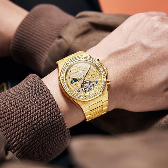 Thumbnail 1 de OLEVS 44mm Starry Sky Automatic Watch