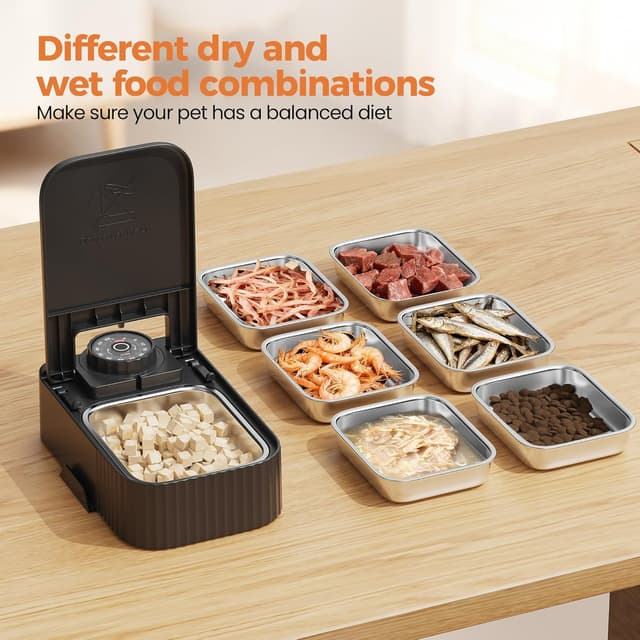 Thumbnail 5 de Comedero Gato Automatico 2x350 g programable