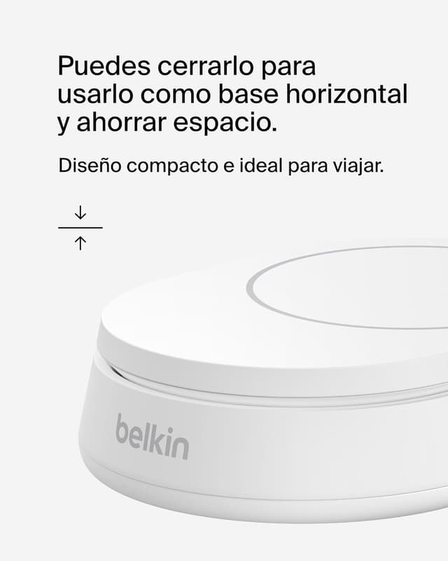 Detalle 1 de Belkin BoostCharge Pro Cargador inalámbrico 15W para iPhone