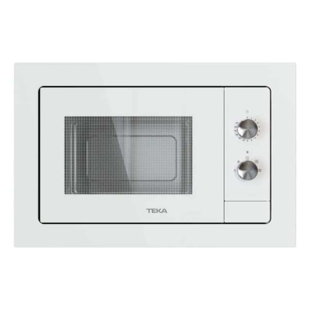 Detalle de Microondas Teka NEO MB 6200 BI WH integrable de 20L y 800W con plato giratorio y descongelar
