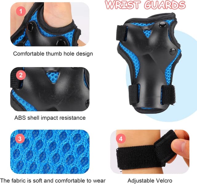 Thumbnail 3 de Bursunly Knieschoner und Protektoren Set – 6-in-1