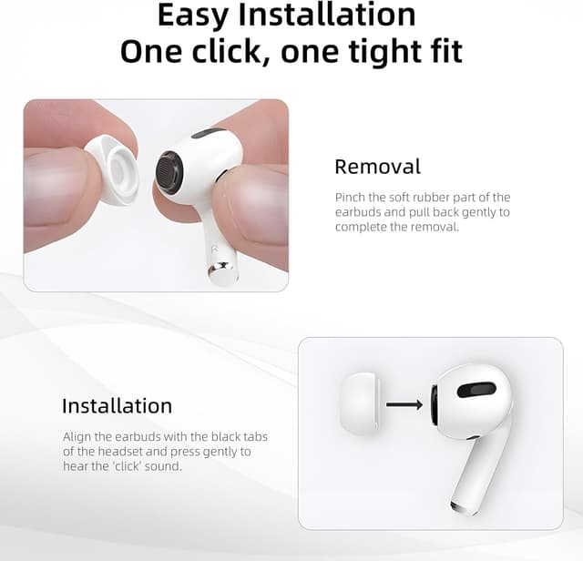 Thumbnail 4 de AirPods Pro: 4 pares de almohadillas silicona XS–L