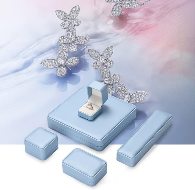 Thumbnail 5 de Papten Caja para Anillos de Joyería ❤️ para Boda y Propuesta