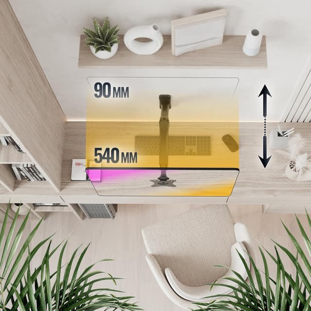 Thumbnail 3 de RICOO S4611 support mural 17–32 pouces