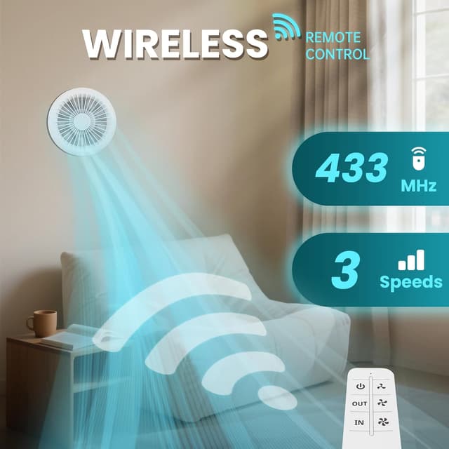 Thumbnail 2 de HG Power 150mm Ventilateur d'extraction 310m³/h