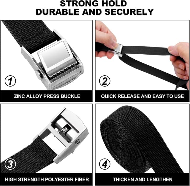 Thumbnail 2 de URAQT Tie Down Straps 2m 250kg