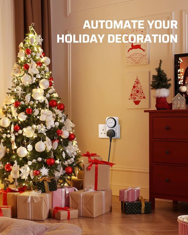 Thumbnail 5 de DEWENWILS 24-hour programmable plug timer ⏱