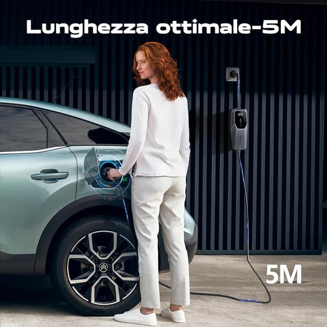 Thumbnail 5 de Colonnina Ricarica Auto Elettrica 3.6KW Tipo 2 Schuko