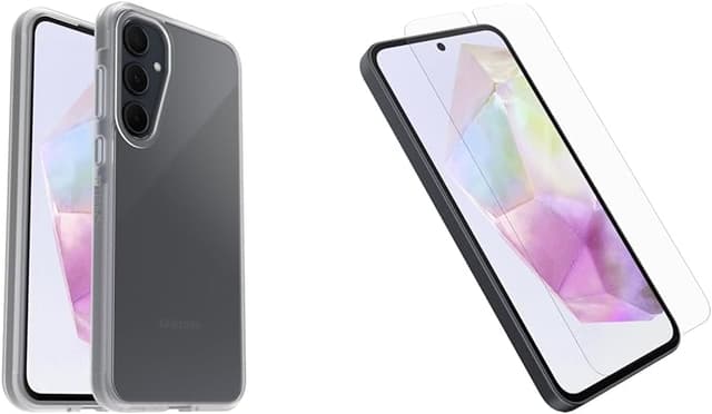 Detalle de Coque OtterBox Sleek Protective pour Samsung Galaxy A35 5G – ultra-mince antichoc transparente