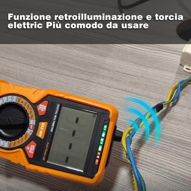 Thumbnail 5 de Multimetro digitale 6000 conteggi 📟