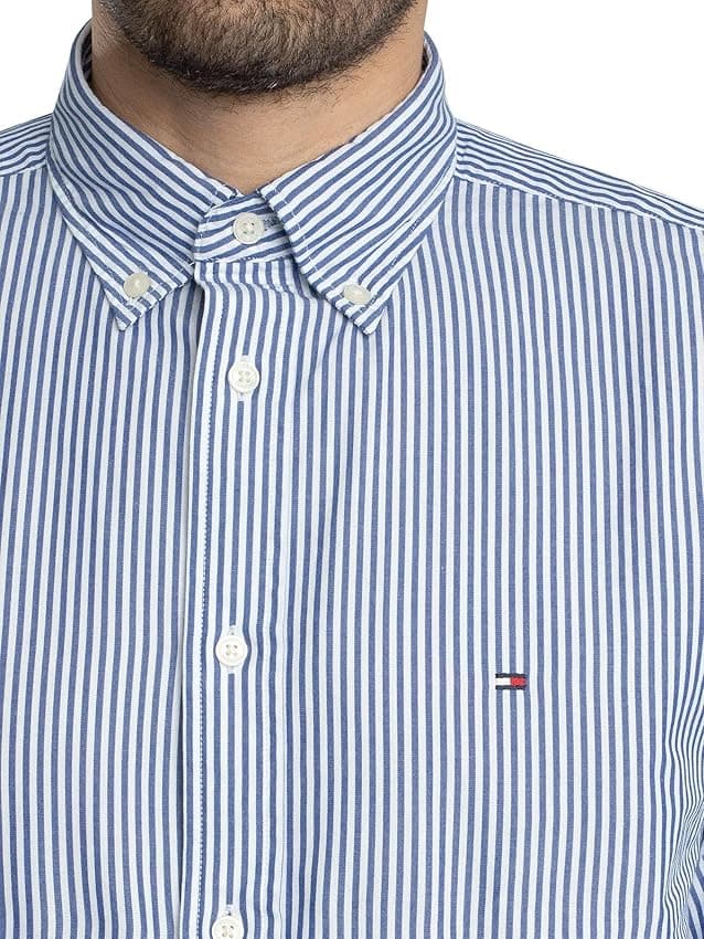 Detalle 2 de Tommy Hilfiger Camisa Flex Poplin L - L 👔