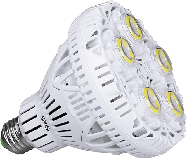 Detalle de SANSI Bombilla LED E27 30W 4000LM Luz Blanca Fría