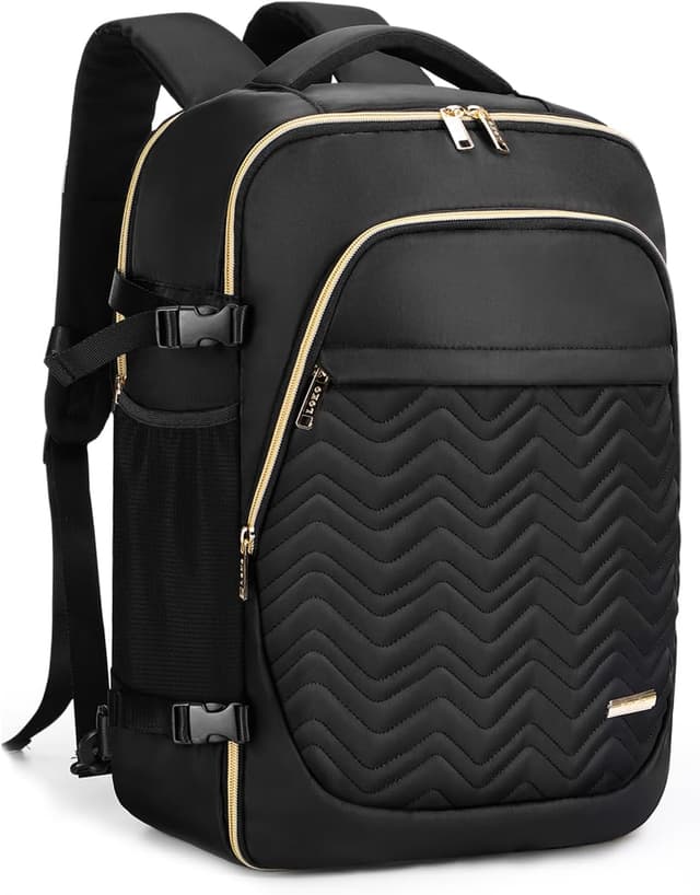 Detalle de Lekesky Travel Backpack Cabin Size – 17-inch laptop waterproof carry-on rucksack (30L)