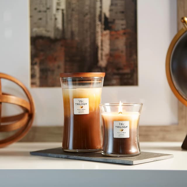 Thumbnail 4 de WoodWick Trilogy grande bougie jarre 130 h 🕯