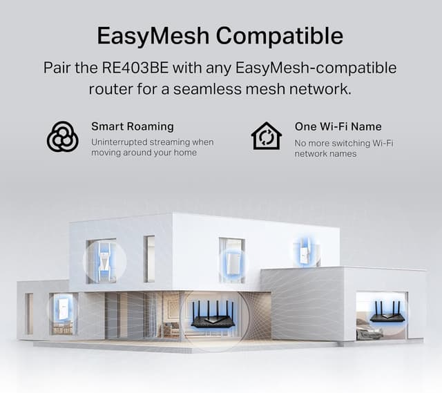 Thumbnail 5 de TP-Link BE6300 Wi‑Fi 7 Range Extender 6.3 Gbps
